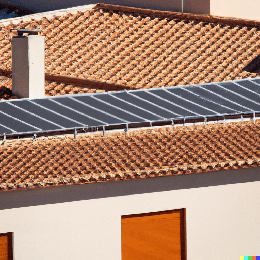 Tejados en casas unifamiliares con placas solares